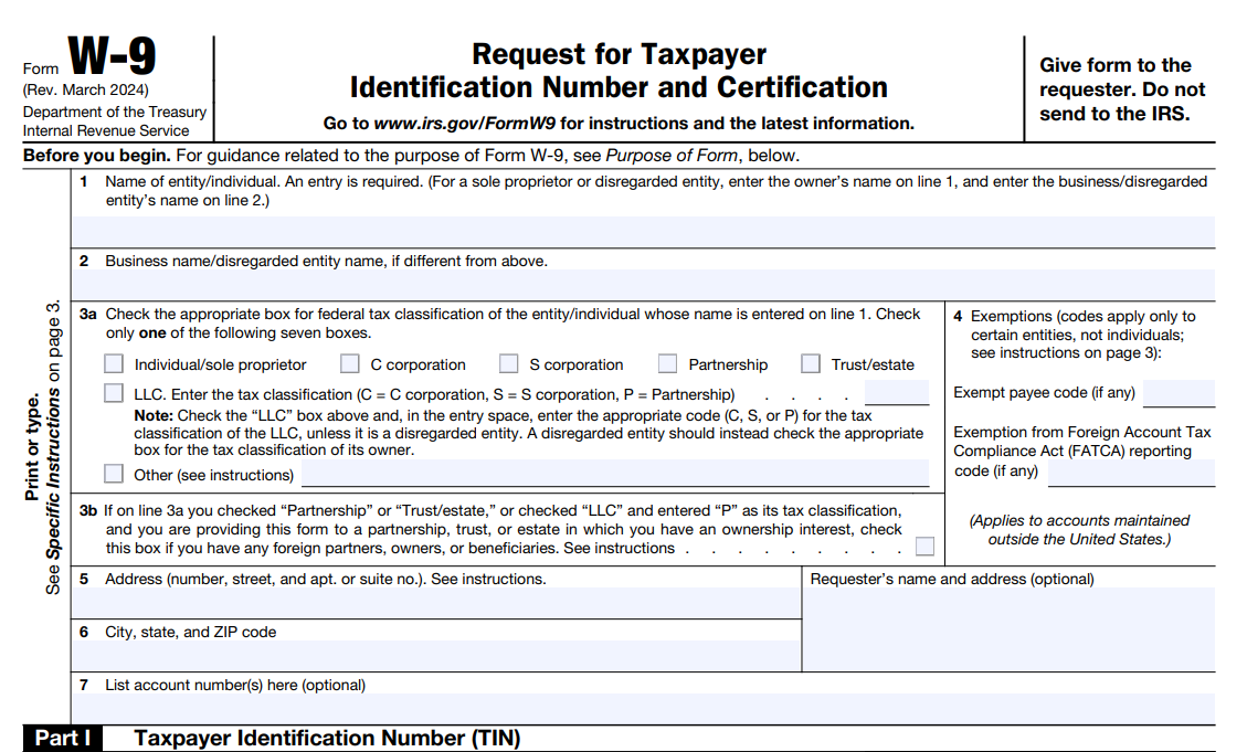 IRS Form W9 instructions How to complete Form W9 2023?